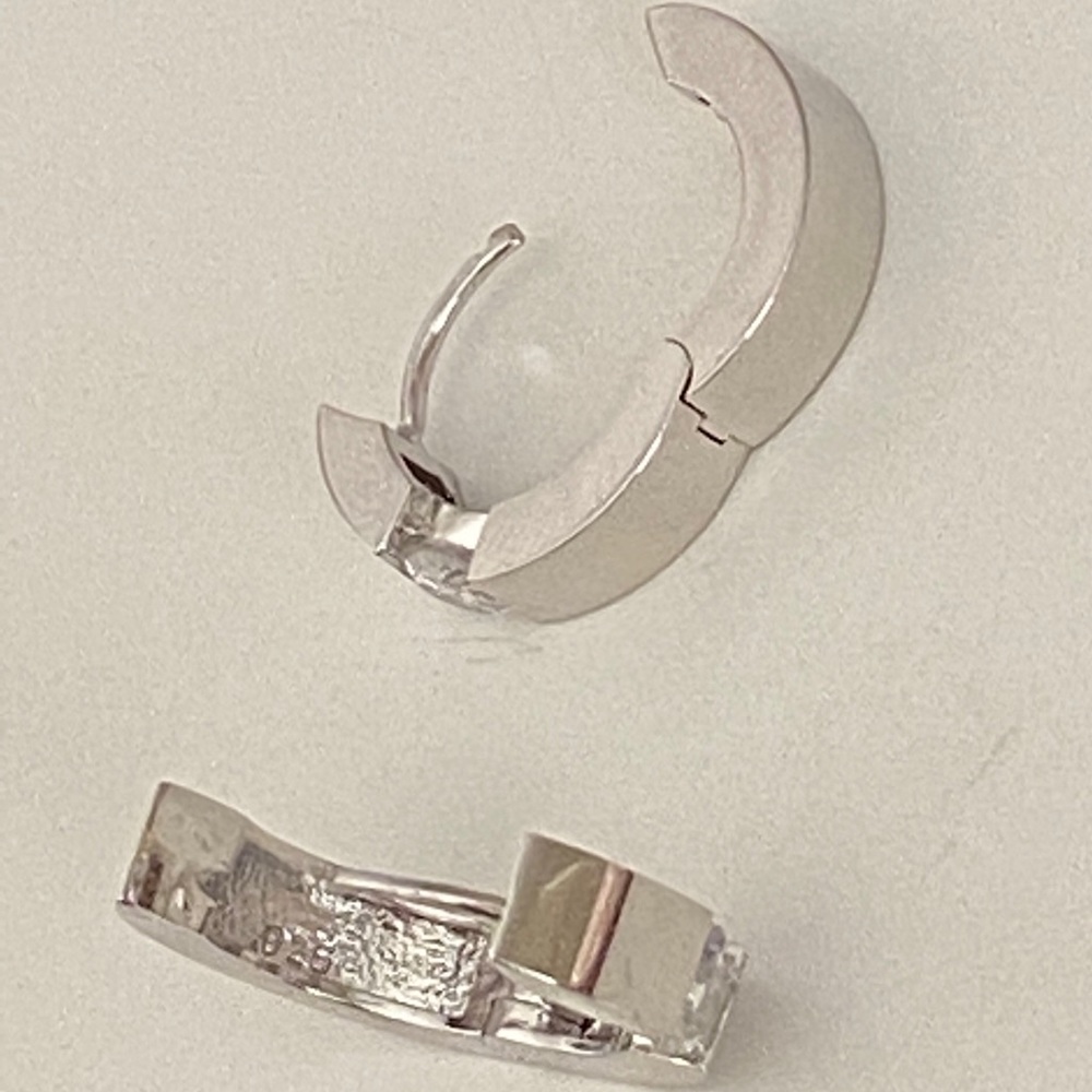 💎 Real topaz 925 silver earrings clear genuine stones - Picture 7 of 7